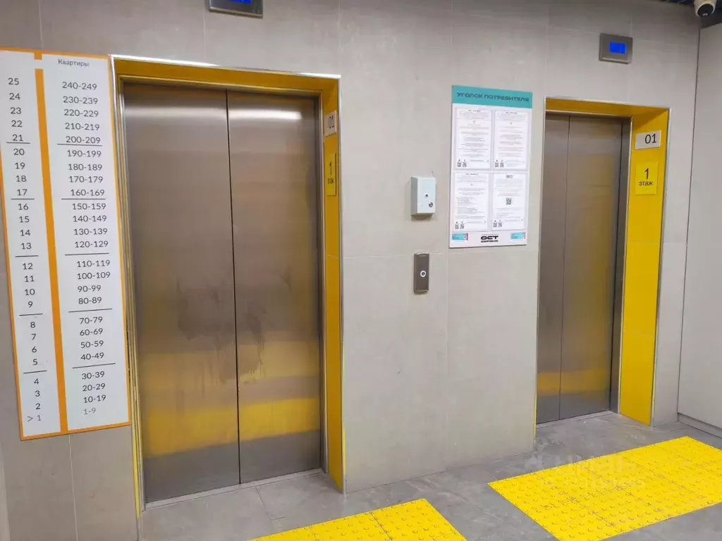 1-к кв. Тульская область, Тула Петровский квартал мкр, ул. Маршала ... - Фото 2