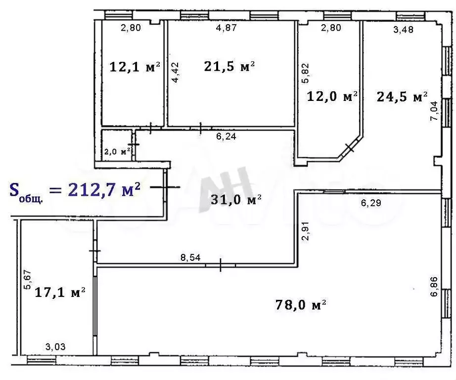 Аренда офиса 212.7 м2 м. Тимирязевская в сао в - Фото 0