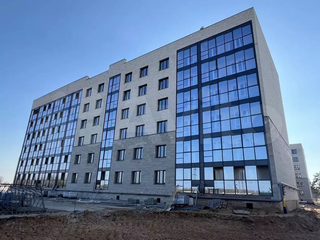 1-к. квартира, 43,1 м, 1/6 эт. - Фото 0