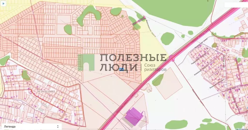 Участок в Томская область, Томский район, Деревня Петровский уч ул. ... - Фото 2