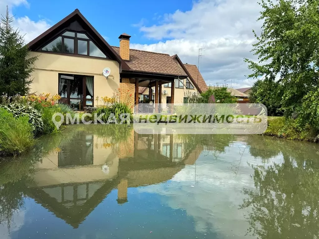 Коттедж в Омская область, Любинский район, пос. Северо-Любинский ул. ... - Фото 1