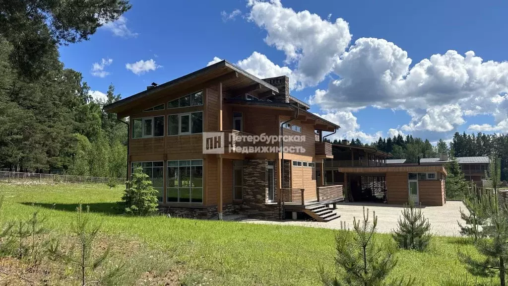 Дом в Ленинградская область, Приозерский район, Громовское с/пос, пос. ... - Фото 1