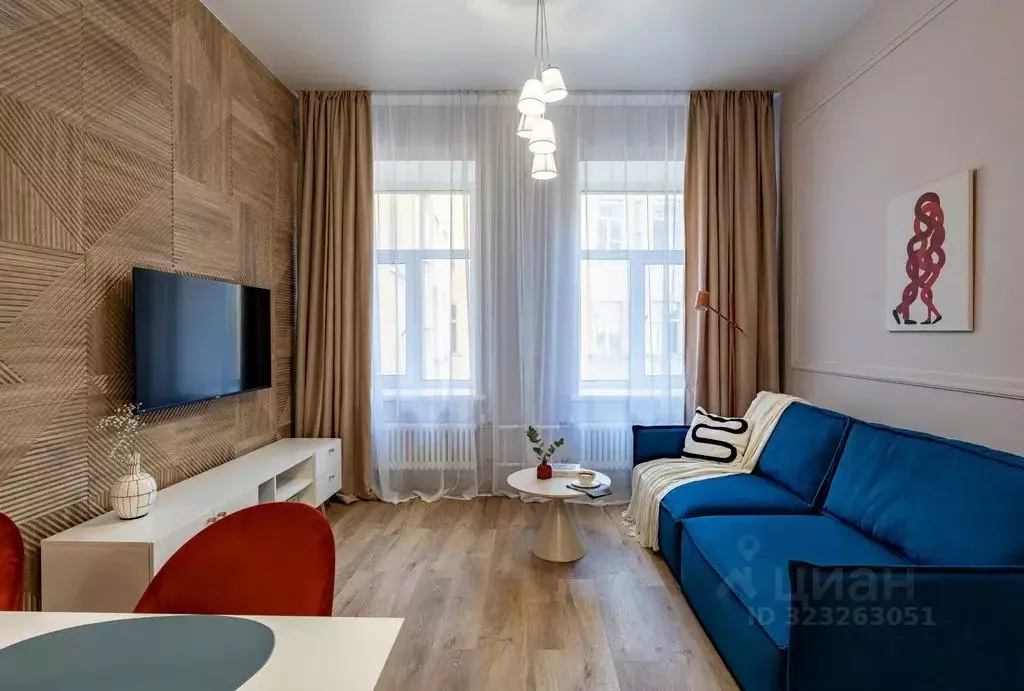 1-к кв. Санкт-Петербург Лиговский просп., 75-77 (58.0 м) - Фото 1