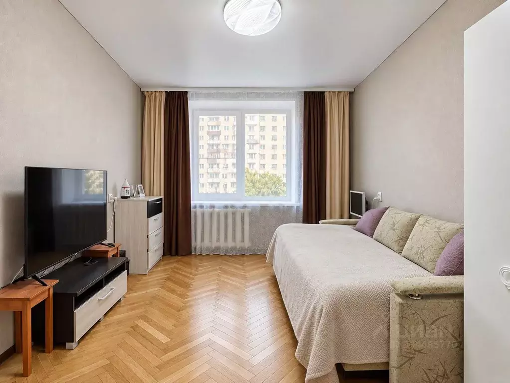 2-к кв. Санкт-Петербург ул. Пограничника Гарькавого, 34К1 (47.0 м) - Фото 1