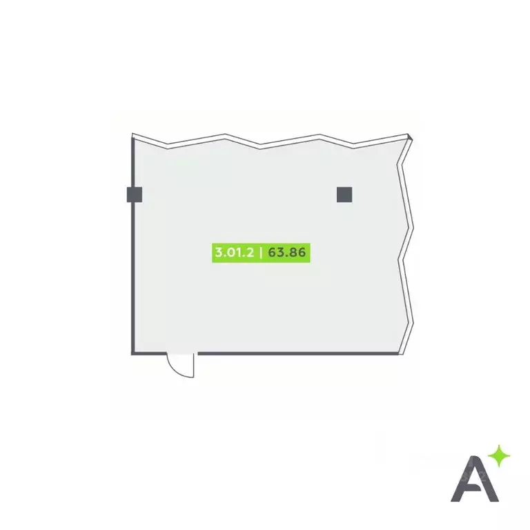 Офис в Санкт-Петербург Московский просп., 65Э (64 м) - Фото 1