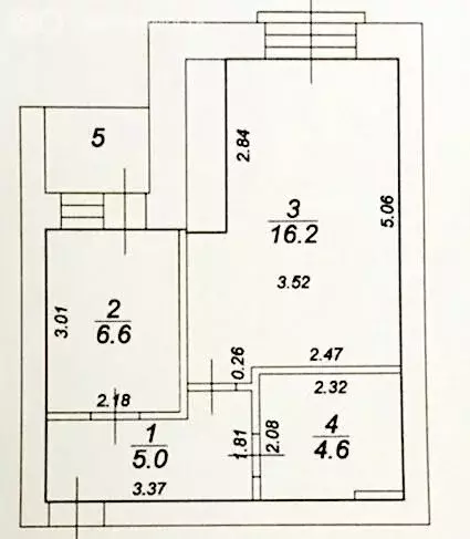 1-комнатная квартира: Тверь, переулок Трудолюбия, 36 (32.4 м) - Фото 0