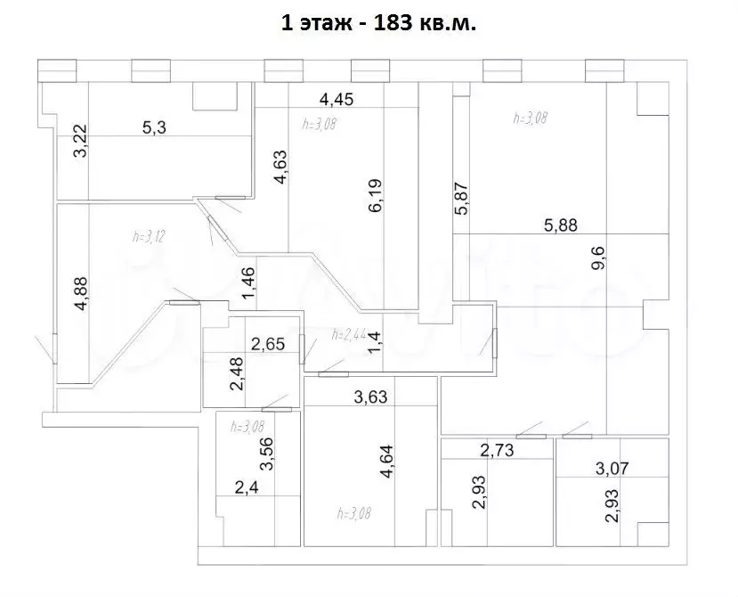 Продажа офисов в бизнес центре класса А, 342 м - Фото 0