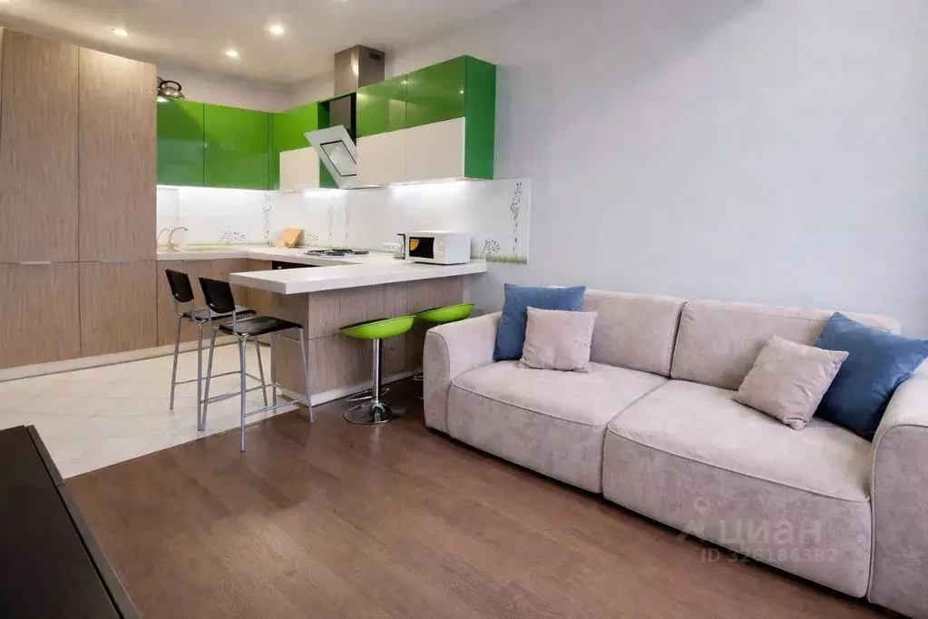 2-к кв. Краснодарский край, Сочи Светлана мкр, ул. Дмитриевой, 23/3 ... - Фото 1