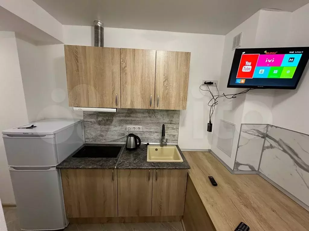 1-к. квартира, 20 м, 1/4 эт. - Фото 1