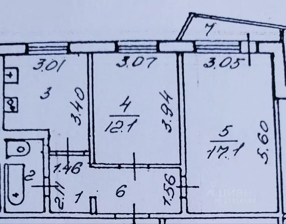 2-к кв. Тюменская область, Тюмень ул. Софьи Ковалевской, 11 (48.9 м) - Фото 2