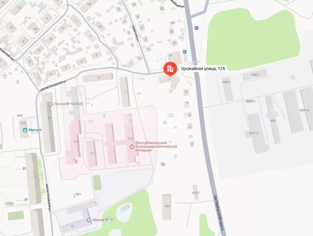 Торговая площадь в Коми, Сыктывкар Нижний Чов мкр, ул. Урожайная, 17А ... - Фото 2