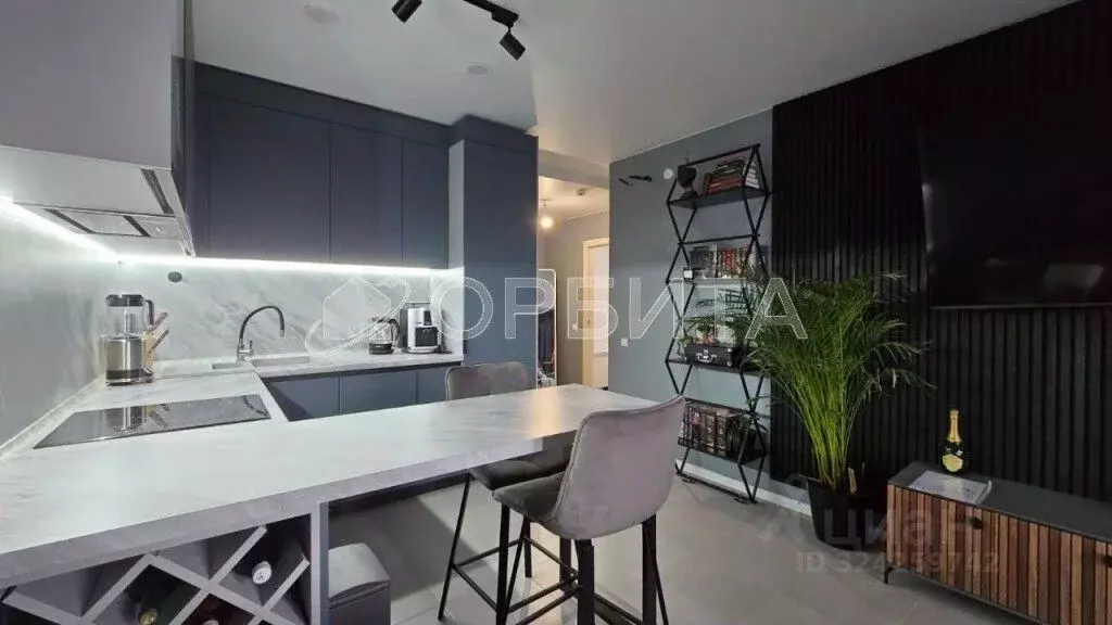 1-к кв. Тюменская область, Тюмень Полевая ул., 117к7 (47.0 м) - Фото 1