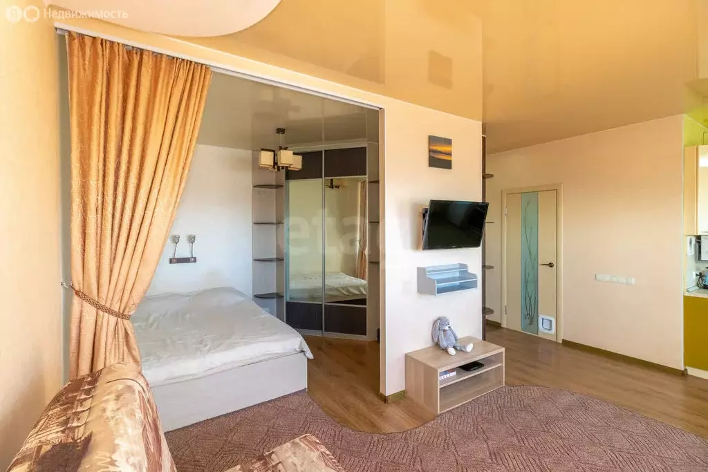 1-комнатная квартира: Тюмень, улица Муравленко, 3к1 (38.4 м) - Фото 1