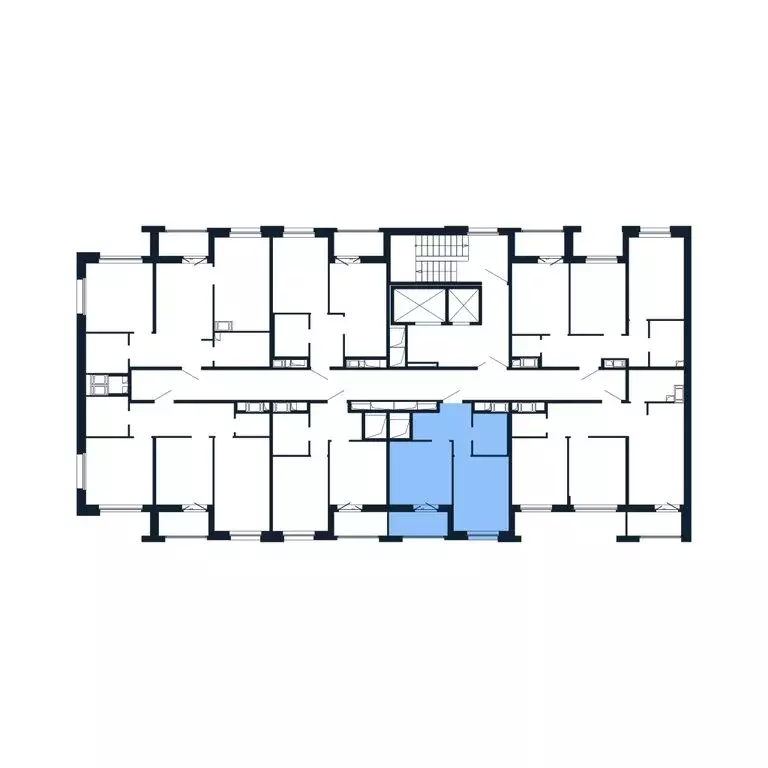 1-комнатная квартира: Новоселье, Центральная улица, 30к2 (30.1 м) - Фото 2