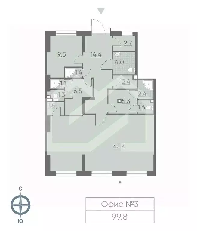 Помещение свободного назначения в Москва Производственная ул., 19Ак3 ... - Фото 2