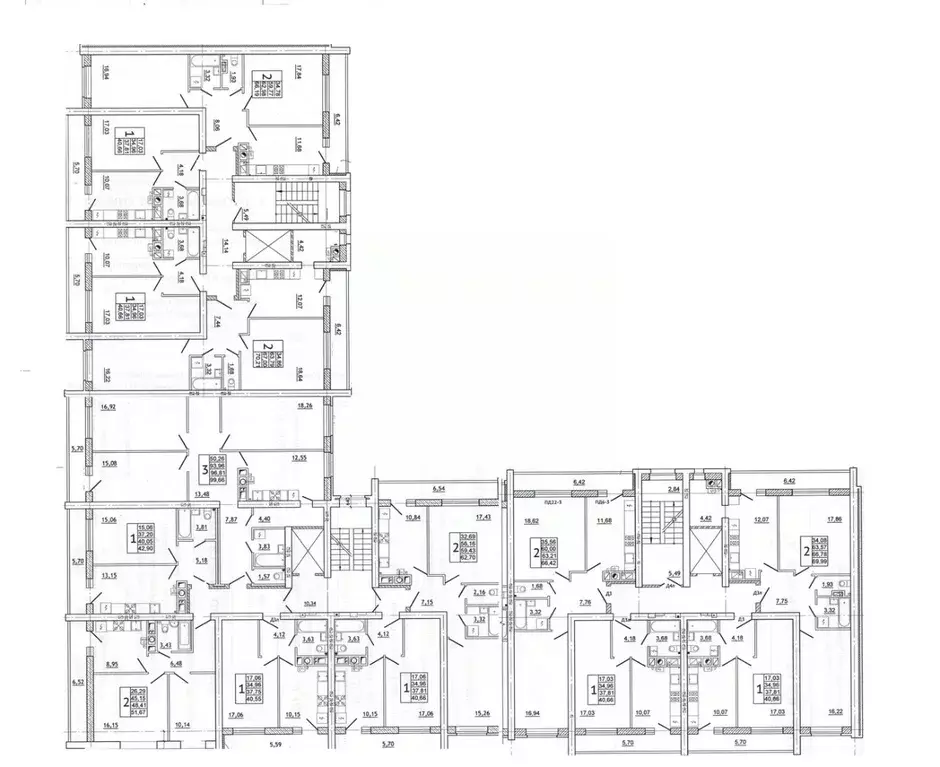 1-к кв. Смоленская область, Смоленск ул. Нахимова, 23А (40.9 м) - Фото 2