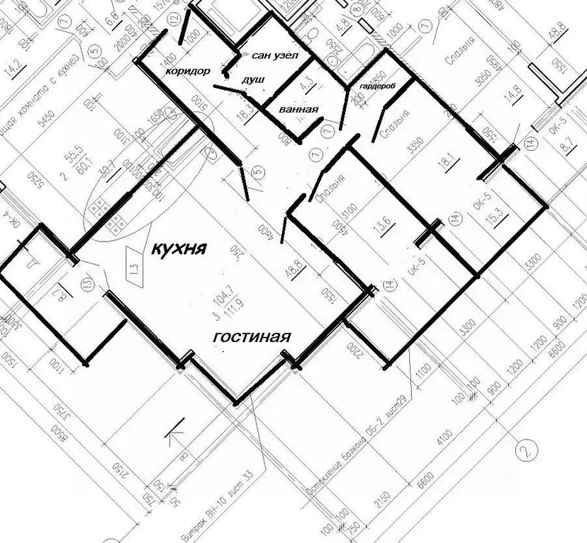 3-к кв. Краснодарский край, Анапа ул. Кирова, 84 (135.0 м) - Фото 2