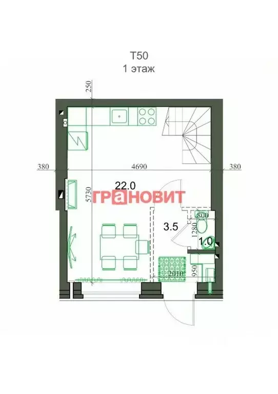 Таунхаус в Новосибирская область, Новосибирский район, Мичуринский ... - Фото 0