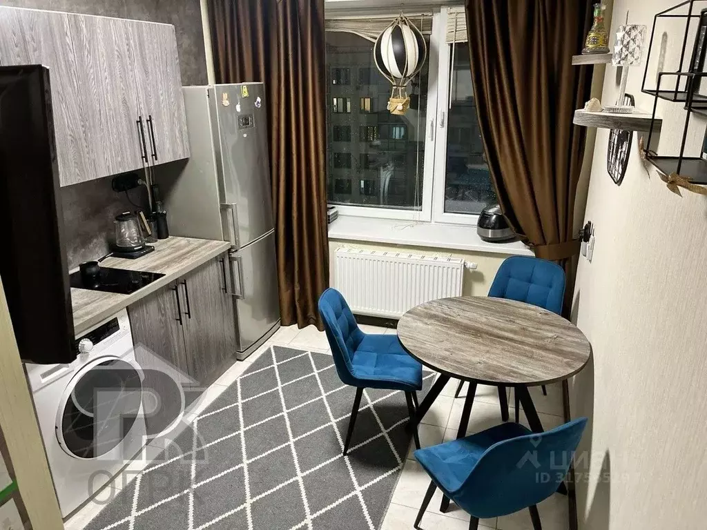 1-к кв. Московская область, Балашиха ул. Безымянная, 4 (31.7 м) - Фото 0