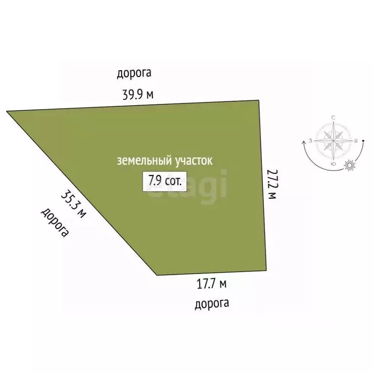 Участок в Тюменская область, Тюменский муниципальный округ, Чикчинское ... - Фото 2