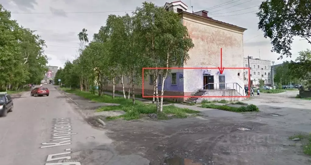Торговая площадь в Мурманская область, Кандалакша Кировская ул., 28 ... - Фото 0