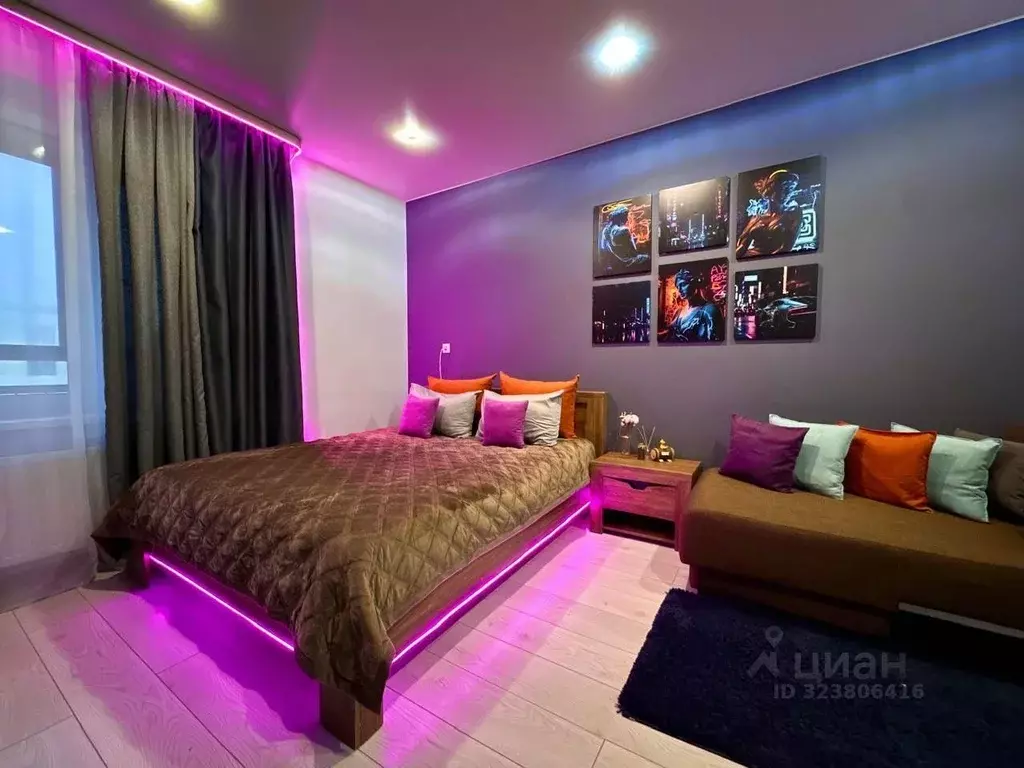 1-к кв. Ямало-Ненецкий АО, Новый Уренгой ул. Имени В.Я. Петуха, 3/1 ... - Фото 2