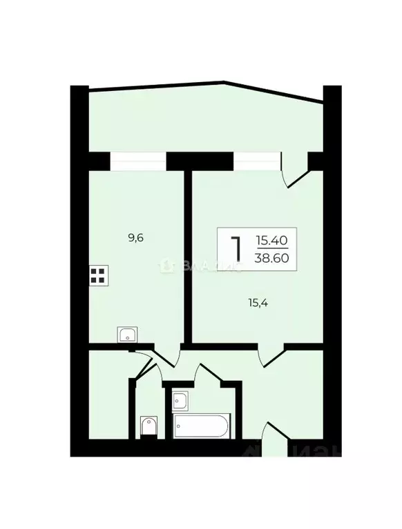 1-к кв. Санкт-Петербург Пискаревский просп., 18 (44.0 м) - Фото 2