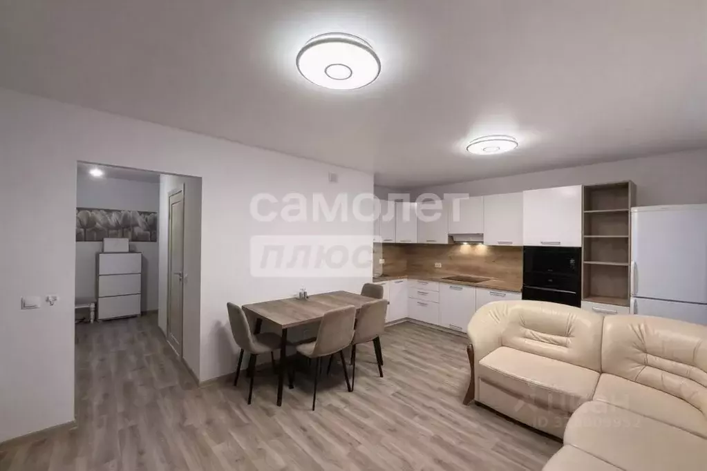 1-к кв. Тюменская область, Тюмень ул. Червишевский Тракт, 47к3 (50.6 ... - Фото 2