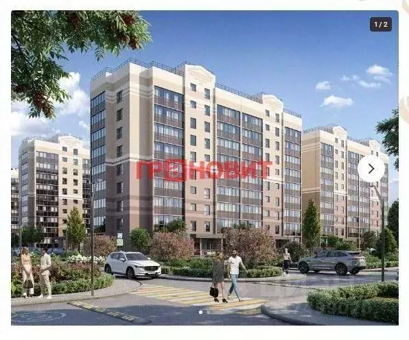 Квартира, 1 комната, 39.29 м - Фото 0