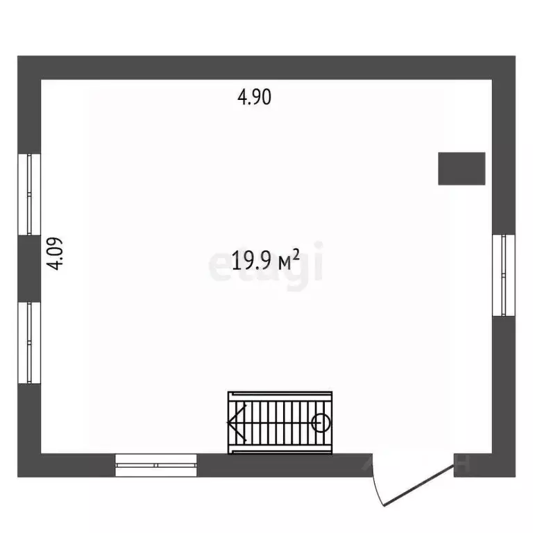Дом в Омская область, Любинский район, пос. Камышловский  (30 м) - Фото 1
