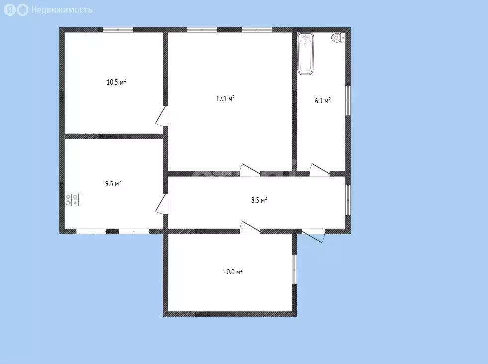 Дом в Черкесск, Весенняя улица (61.7 м) - Фото 1