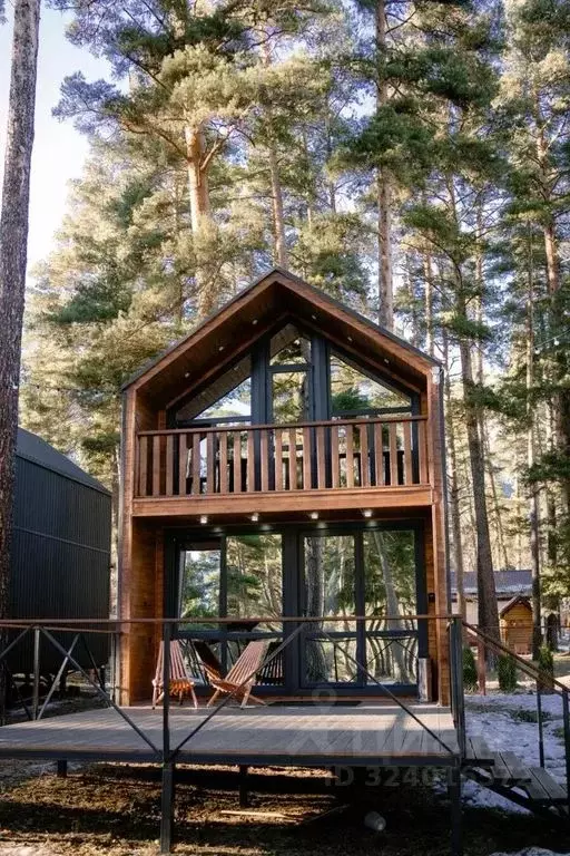 Дом в Карачаево-Черкесия, Зеленчукский район, с. Архыз  (70 м) - Фото 1