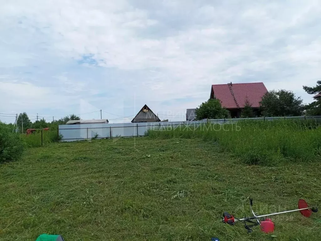 Участок в Тюменская область, Тюмень Аккорд СНТ, ул. Береговая, 61 (8.0 ... - Фото 1