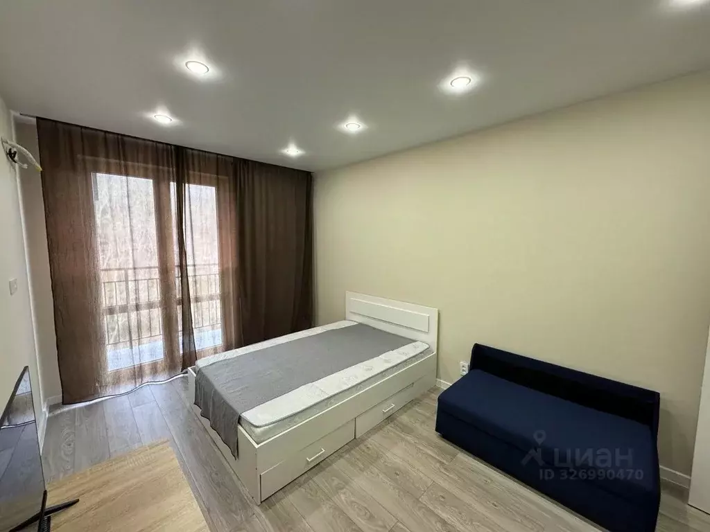 Студия Краснодарский край, Сочи ул. Искры, 88к3 (25.7 м) - Фото 1