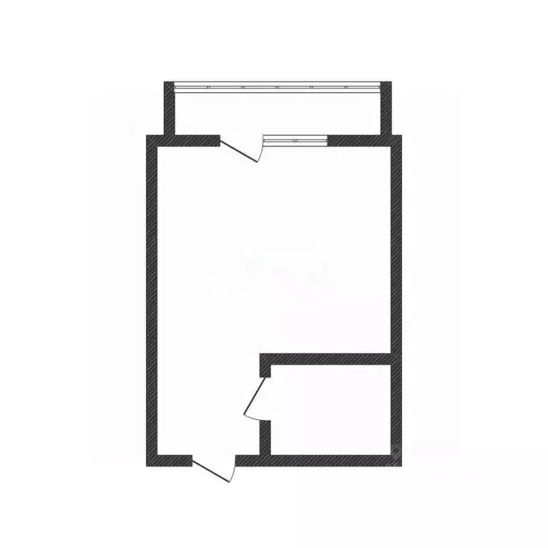 Студия Краснодарский край, Краснодар ул. Сергиевская, 10/1/1 (21.9 м) - Фото 0