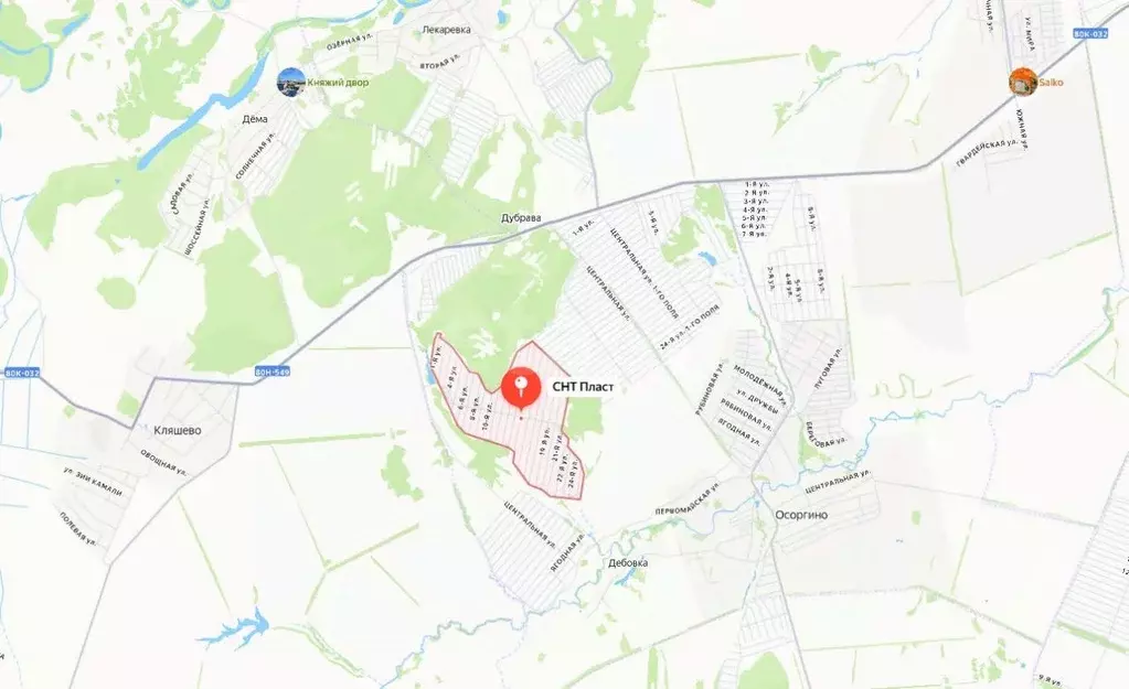 Участок в Башкортостан, Уфимский район, Таптыковский сельсовет, Пласт ... - Фото 1