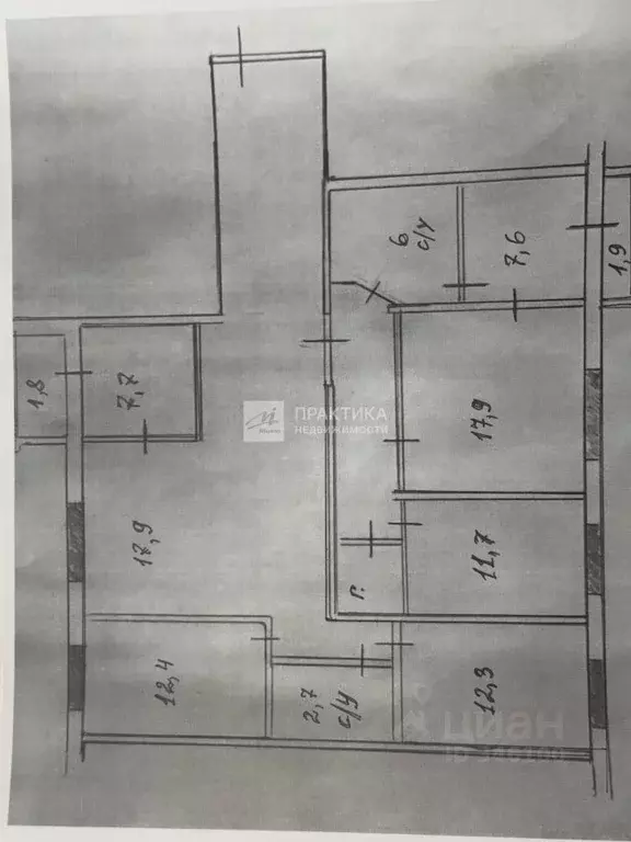 5-к кв. Москва ул. Авиаконструктора Миля, 19 (126.0 м) - Фото 2