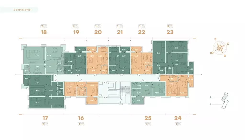 1-к кв. Иркутская область, Иркутск ул. Петрова, 16 (40.13 м) - Фото 1