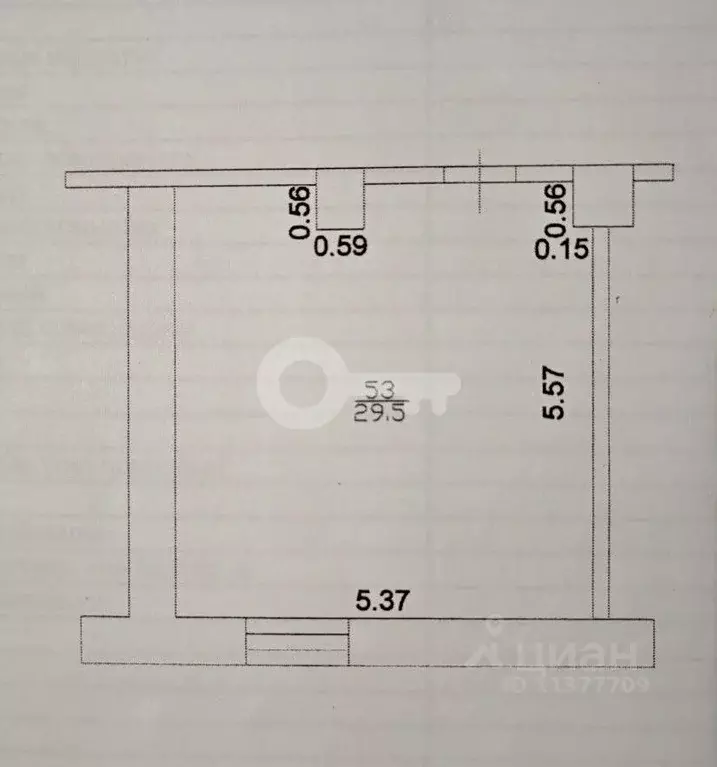 Студия Татарстан, Казань ул. Димитрова, 8 (29.5 м) - Фото 0