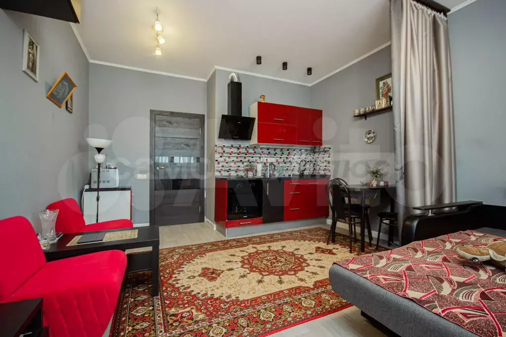 Квартира-студия, 28,8 м, 18/24 эт. - Фото 1