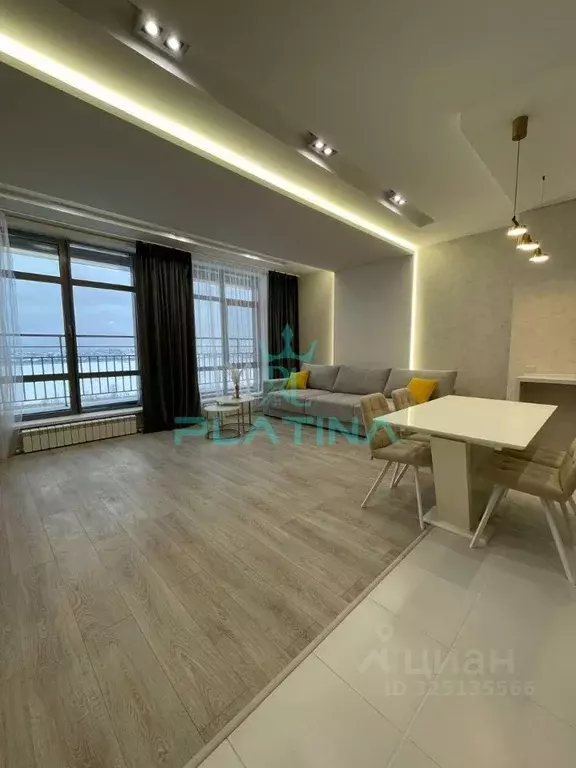 1-к кв. Татарстан, Казань ул. Мусина, 1 (59.0 м) - Фото 1