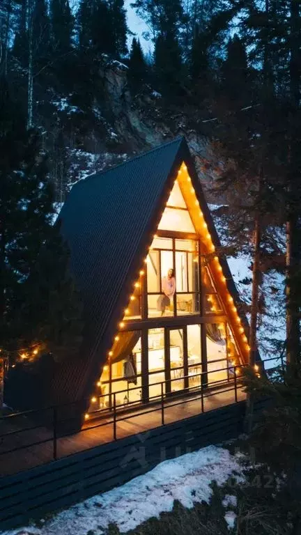 Дом в Алтай, Турочакский район, с. Артыбаш Телецкая ул., 128Б (76 м) - Фото 1