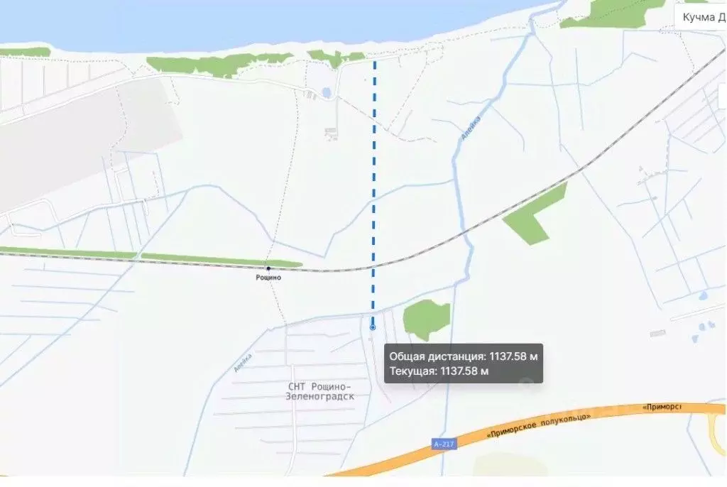 Участок в Калининградская область, Зеленоградский муниципальный округ, ... - Фото 1