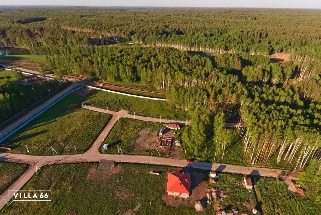 Участок в Свердловская область, Сысертский муниципальный округ, пос. ... - Фото 1