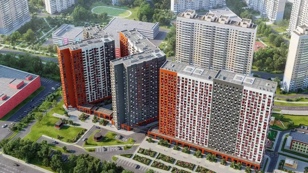Квартира, 3 комнаты, 77.59 м - Фото 1