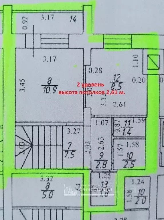 3-к кв. Костромская область, Кострома Костромская ул., 94 (74.0 м) - Фото 1