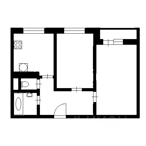 2-к кв. Санкт-Петербург просп. Героев, 25к1 (54.0 м) - Фото 2