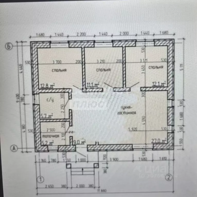 Дом в Липецкая область, Липецкий муниципальный округ, с. Косыревка ... - Фото 2