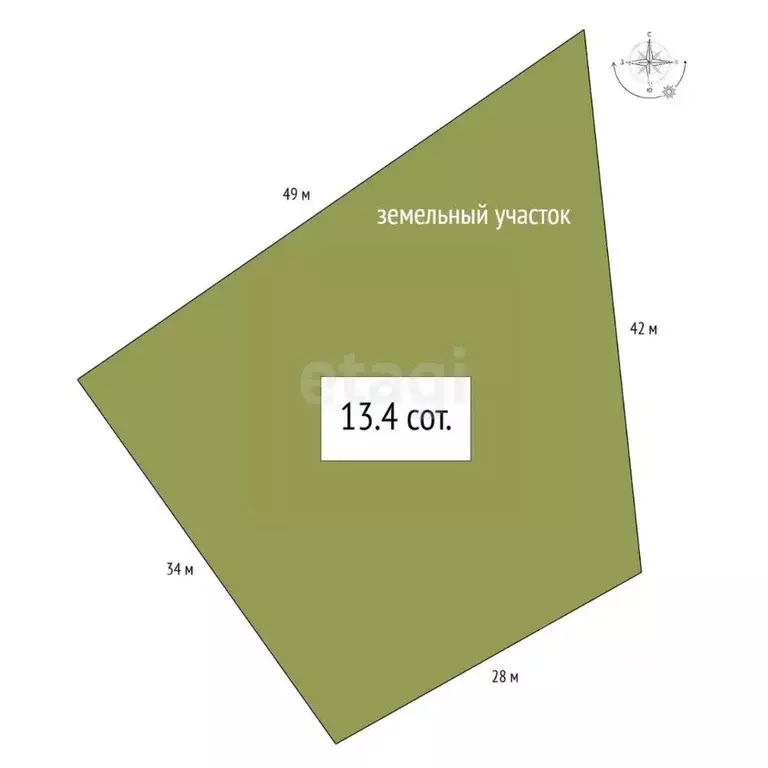 Участок в Алтайский край, Алтайский район, с. Нижнекаянча ул. Школьная ... - Фото 1