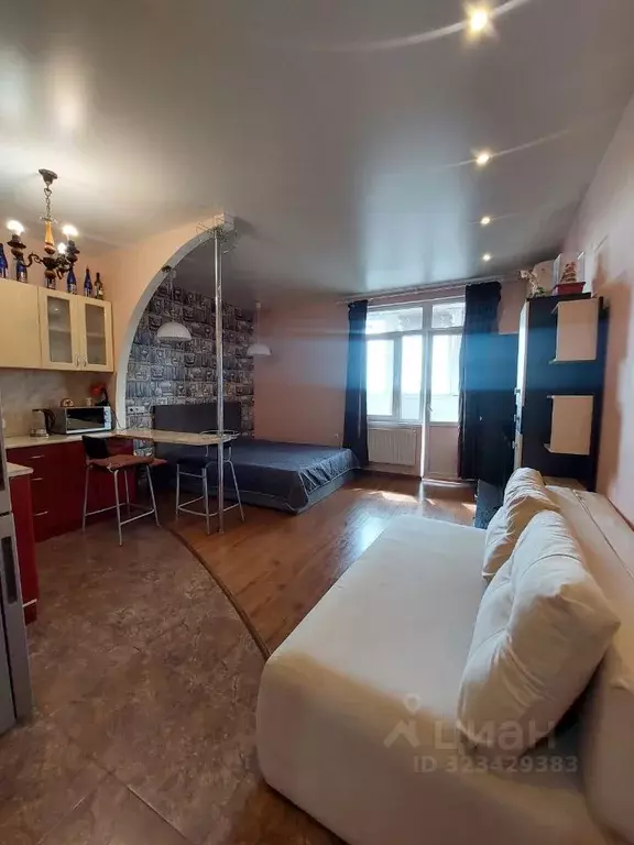 Студия Краснодарский край, Сочи Виноградная ул., 22/1Б (37.0 м) - Фото 2